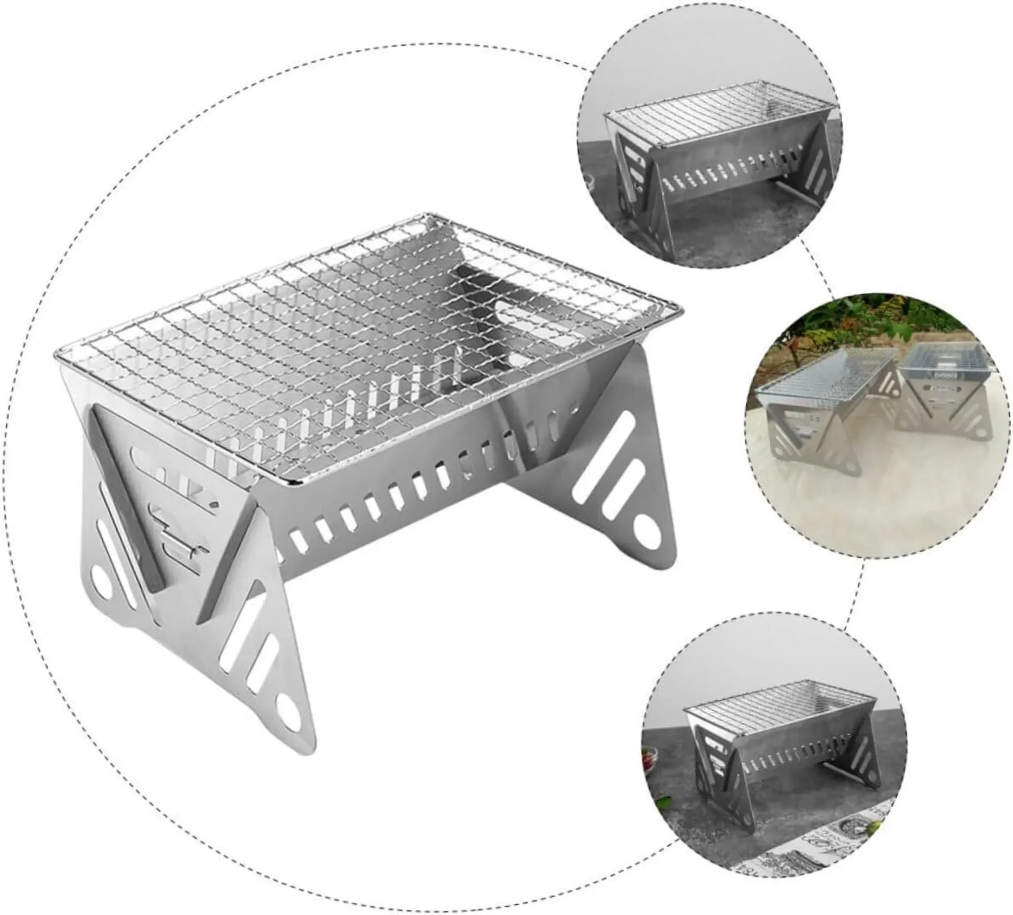 Tragbarer Klappgrill – PORTOGRILL